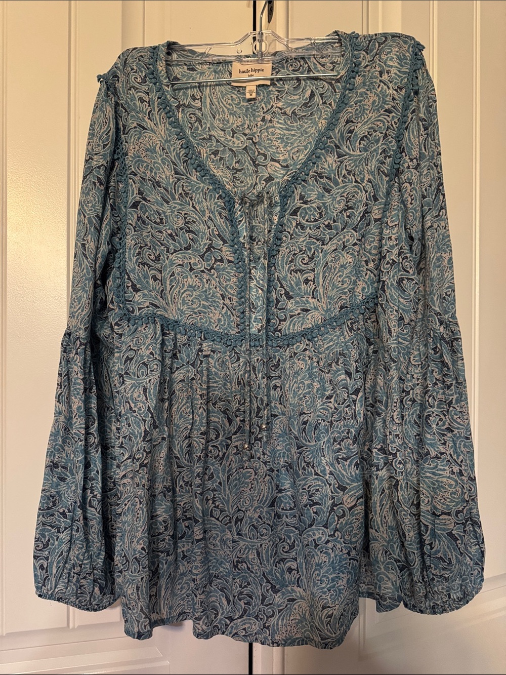 Haute Hippie ‘tribe’ peasant blouse